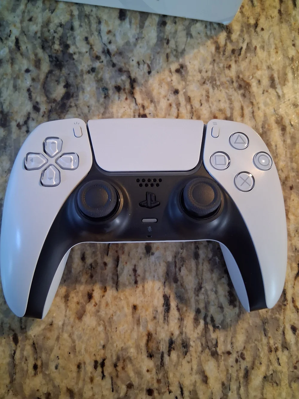 Sony DualSense Wireless Controller — White and Black Accents